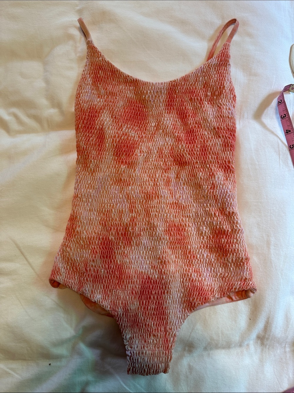 Tori Praver swimwear smocked one piece